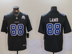 NFL Fashion Dallas Cowboys Black #88 Jersey(Logo 2)-0840