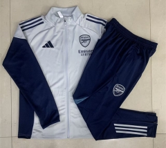 2025-2026 Arsenal  Light Grey Thailand Soccer Jacket Uniform-815