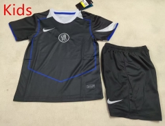 25-26 Chelsea 2nd Away Black Kids/Youth Soccer Uniform-507