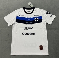 (S-4XL) 25-26 Monterrey Away White Thailand Soccer Jersey AAA-4506