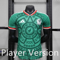 2026 World Cup Player Version  Mexico Home Green Thailand Soccer Jersey AAA-888