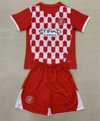 2024-2025 Girona FC Home Red Soccer Uniform-AY