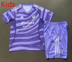 2025-26 Tigres UANL Purple Kids/Youth Soccer Uniform-912