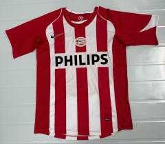 Retro Version 04-05 PSV Eindhoven Home Red&White Thailand Soccer Jersey AAA-503
