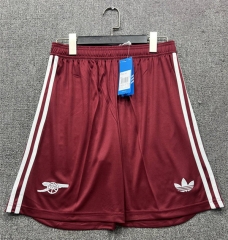 25-26 Arsenal 2nd Away Red Thailand Soccer Shorts-718