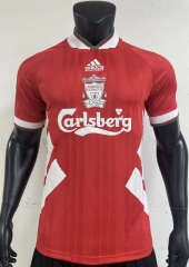 Retro Version 93-95 Liverpool Home Red Thailand Soccer Jersey AAA-3685