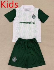 2025-26 Palmeiras Away White Kids/Youth Soccer Uniform-AY
