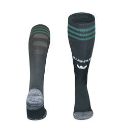 2025-26  Juventus 2nd Away Black&Gray Kids/Youth Soccer Socks