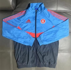 25-26 Brazil SC Internacional Black&Blue Trench Coats-8268