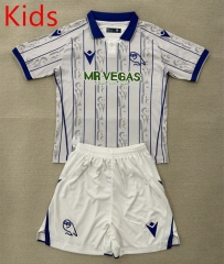 2025-2026 Sheffield United Away Gray&White Kids/Youth Soccer Uniform-AY