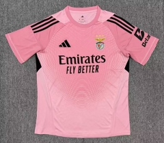 (S-4XL) 25-26 Benfica Goalkeeper Pink Thailand Soccer Jersey AAA-5303