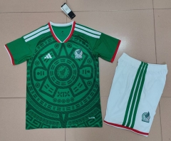 2026-27 Mexico Home Green Soccer Uniform-718