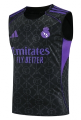 2025-2026 Real Madrid Black Training Soccer Vest Top-418