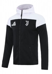 2025-26 Juventus FC Black&White Thailand Soccer Jacket(With Hats)-LH