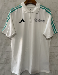 2025 Formula one Mercedes White Formula One Racing Suit
