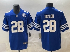 NFL Indianapolis Colts Blue#28  Jersey(Logo 1)-0840