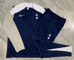 2025-2026 Tottenham Hotspur Royal Blue Thailand Soccer Tracksuit Uniform-815