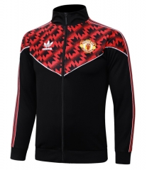 2025-2026 Manchester United Red& Black Thailand Soccer jacket -815