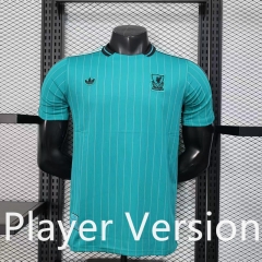 Player Version 25-26 Liverpool Green Thailand Soccer Jersey AAA-888