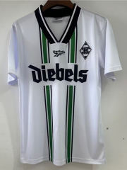 1996 Retro version Borussia Mönchengladbach Home White Thailand Soccer Jersey AAA-2282