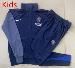 2025-2026 Paris SG Royal Blue Kids/Youth Soccer Jacket Unifrom -815