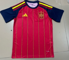 2026-27 World Cup Spain Home Red  Thailand Soccer Jersey AAA