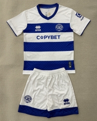 2025-26 Queens Park Rangers F.C.Home White&Blue Soccer Uniform-AY