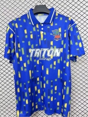 (S-4XL) Retro Version 92-93 Birmingham City Home Blue Thailand Soccer Jersey AAA-2044