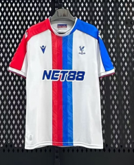 2025-26 Crystal Palace 2nd Away Red&White Thailand Soccer Jersey AAA