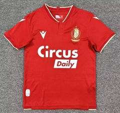 (S-4XL) 25-26 Standard Liège Home Red Thailand Soccer Jersey AAA-512