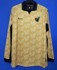 2025-26  Venezia F.C. Goalkeeper Yellow LS Thailand Soccer Jersey AAA-2071