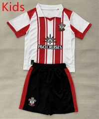 25-26 Southampton Home Red&White  Kids/Youth Soccer Uniform-AY