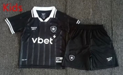 25-26 Botafogo Away Black Kids/Youth Soccer Uniform-7209