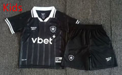 25-26 Botafogo Away Black Kids/Youth Soccer Uniform-7209