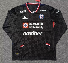 (S-4XL)25-26 Cruz Azul Goalkeeper Black LS Thailand Soccer Jersey AAA-512