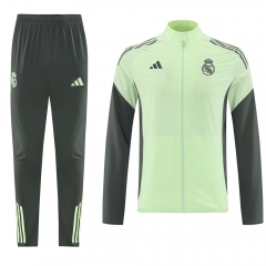 2025-2026 Real Madrid Light Green Thailand Trench Coat Suit-LH