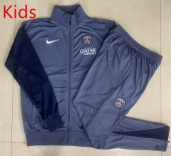 2025-2026 Paris SG Gray Kids/Youth Soccer Jacket Unifrom -815