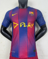 Player Version 25-26 Special Edition Barcelona Red&Blue Thailand Soccer Jersey AAA