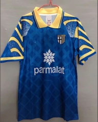 Retro Version 95-97 Parma Calcio Blue Thailand Soccer Jersey AAA-503
