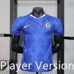 Player Version Anniversary Edition Special Edition Chelsea Blue Thailand Soccer Jersey AAA-888