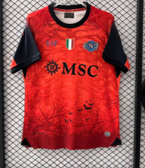 25-26 Napoli Red Thailand Soccer Jersey AAA