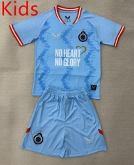 2025-2026 Club Brugge 2nd Away Blue Soccer Uniform-AY