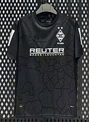 2025-26 Borussia Mönchengladbach 2nd Away Black Thailand Soccer Jersey AAA-2483