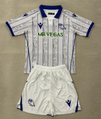 2025-2026 Sheffield United Away Gray&White Soccer Uniform-AY