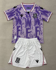 2025-2026 Sheffield United 2nd Away Purple Soccer Uniform-AY