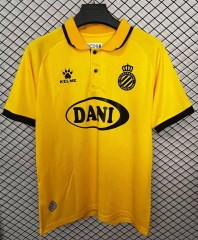 (S-4XL)25-26 RCD Espanyol Yellow Thailand Soccer Jersey AAA-2044
