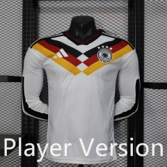 Player Version 2026-2027 Germany Home White LS Thailand Soccer Jersey AAA-888