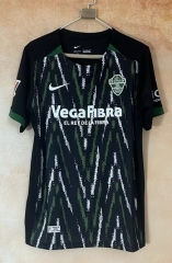 2025-2026 Elche CF Away Black Green Thailand Soccer Jersey AAA-7209