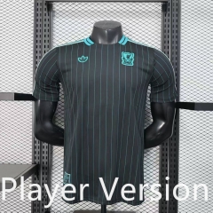 Player Version 25-26 Liverpool Black Thailand Soccer Jersey AAA-888