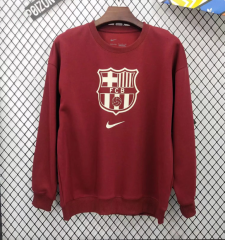 25-26 Barcelona Red Thailand Soccer Tracksuit-DD3